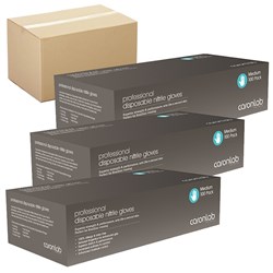 CARONLAB Nitrile glove - medium x 10 bulk buy deal